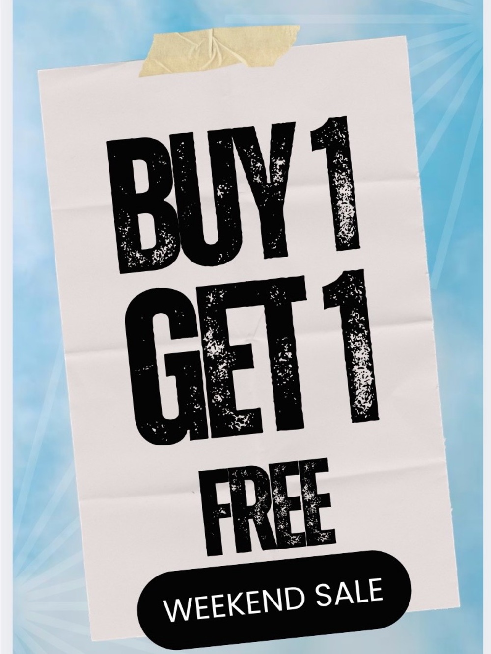 Weekend Sale BUY ONE GET ONE FREE Entire Closet